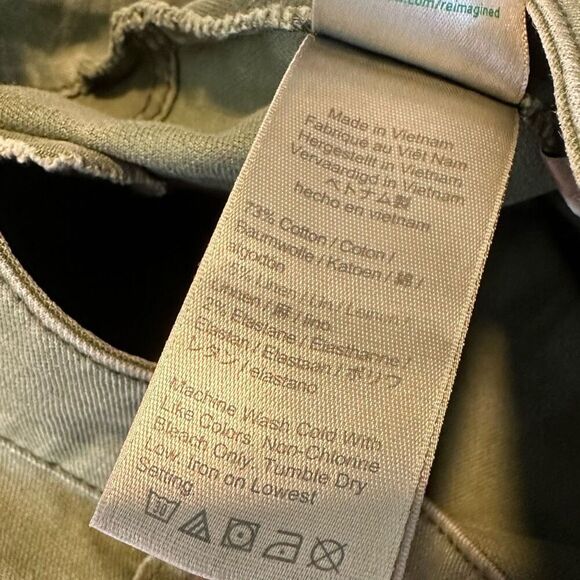 J.Crew Garment Dyed Utility Mini Skirt Women’s 2 Army Green Military Gropcore - Picture 8 of 9